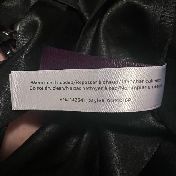 Adore Me Black Robe - Picture 4 of 4